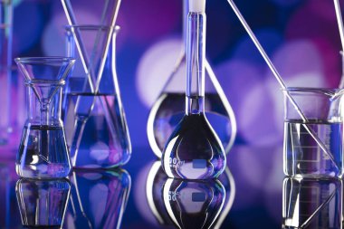 Laboratuvar kavramı. Bilim Tema.