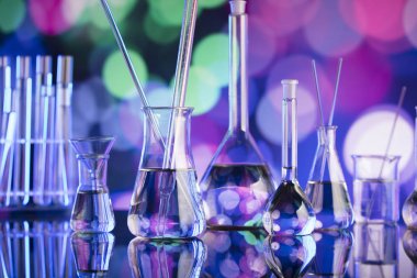 Laboratuvar kavramı. Bilim Tema.