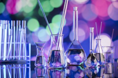 Laboratuvar kavramı. Bilim Tema.