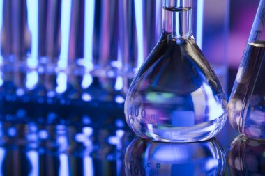 Laboratuvar kavramı. Bilim Tema.