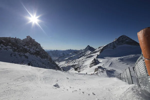 Alpejskie sporty zimowe. — Zdjęcie stockowe