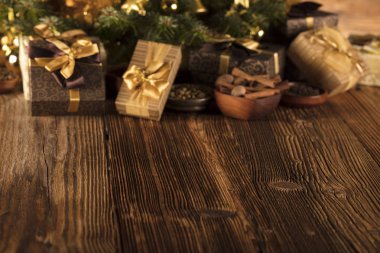 Altın Noel kavramı. 