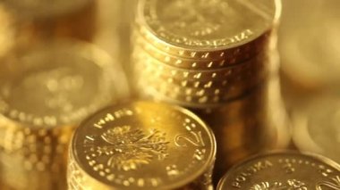 Para, para kavramı yığını. Dolly vurdu.