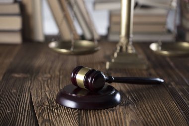 Yargıç, adalet kavramı arka plan. 