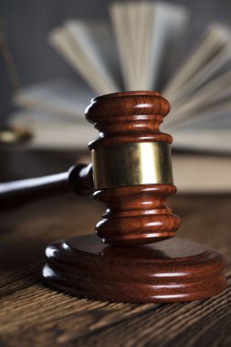 Yargıç, adalet kavramı arka plan. 
