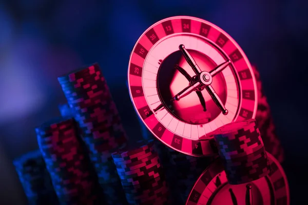 Casino Tema Bokeh Arka Plan — Stok fotoğraf