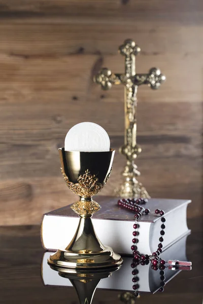 Holy communion. Catholic theme. Catholic holidays  Easter.