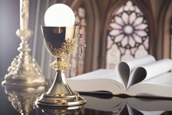 Komünyon. Katolik Tema. Katolik tatil Paskalya.