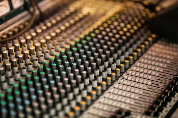 sound music mixer control panel