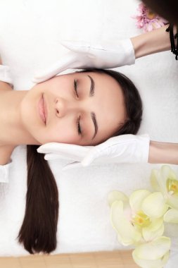 Vücut bakımı. Spa vücut masaj tedavisi. 