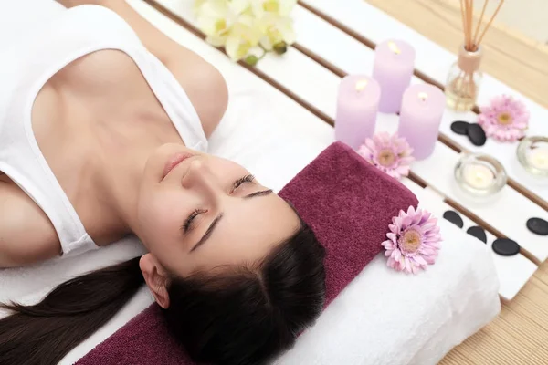 Body Care. Spa Woman. Beauty Treatment Concept. Beautiful Health — Stock Photo, Image