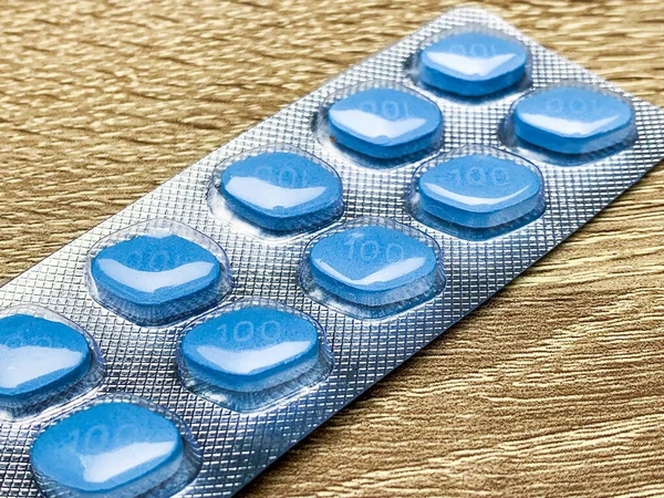 Pastillas para la salud sexual larga de los hombres — Foto de Stock