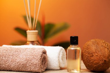 Cilt bakımı için doğal organik hindistan cevizi yağı