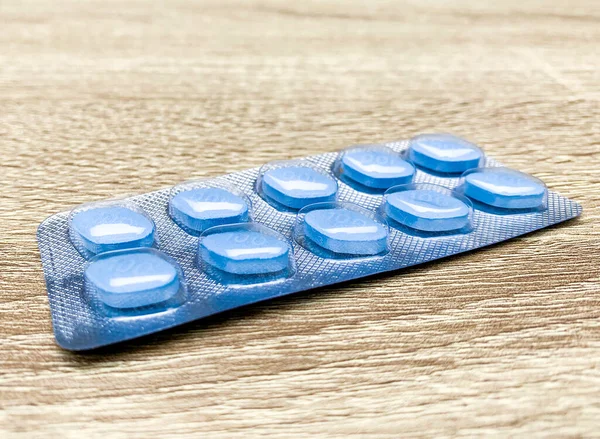 Comprimidos para a saúde sexual a longo prazo em homens — Fotografia de Stock