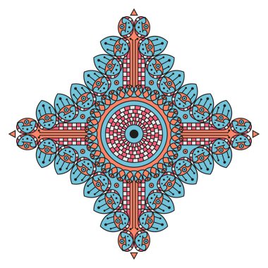 Etnik desenli yıldız