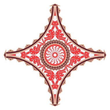 Etnik desenli yıldız