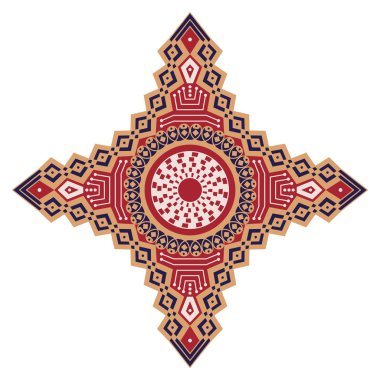 Etnik desenli yıldız