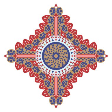 Etnik desenli yıldız