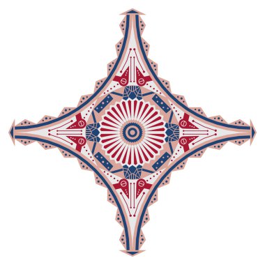 Etnik desenli yıldız