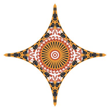 Etnik desenli yıldız