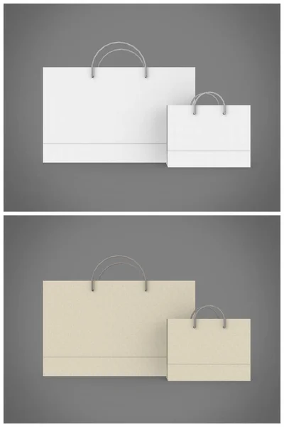 Shopping Bag 3D-Rendering — Stockfoto