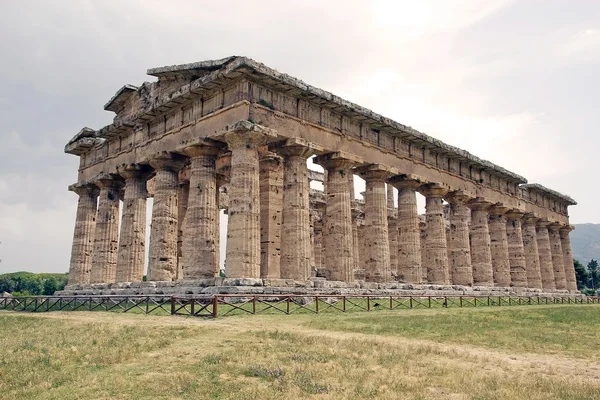 Neptunův chrám, Paestum, Itálie — Stock fotografie