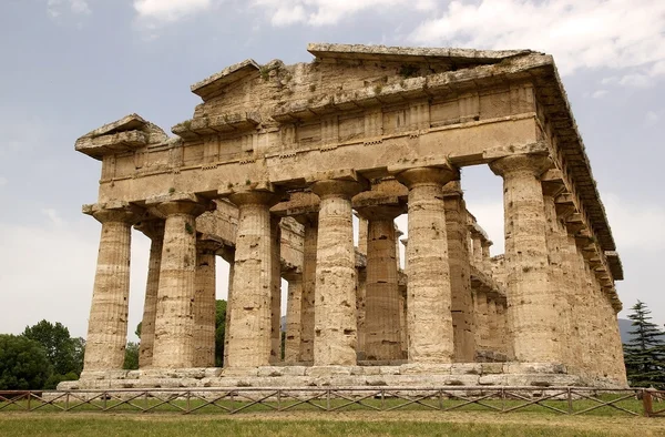 Neptün Tapınağı, Paestum, İtalya — Stok fotoğraf