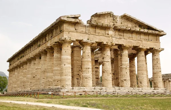 Нептун храму, Пестум, Італія — стокове фото