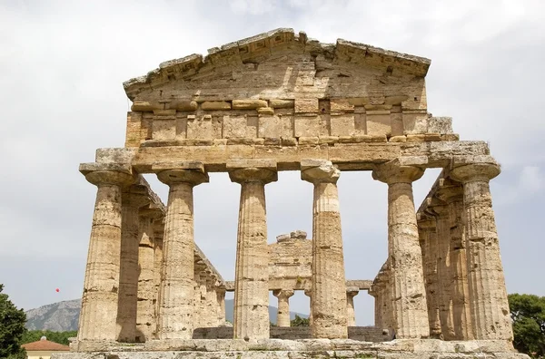 Neptuna świątynia, Paestum, Włochy — Zdjęcie stockowe