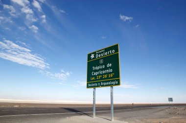 Oğlak Dönencesi, Şili