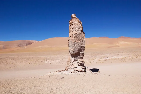 Geological monolith close to Salar the Tara, Chile — Stock Photo, Image