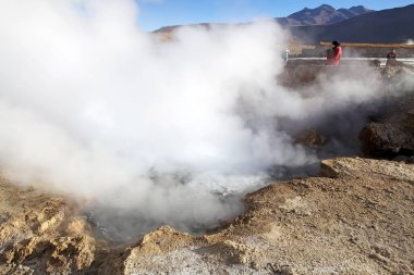 El Tatio geysers, Şili