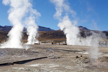 El Tatio geysers, Şili