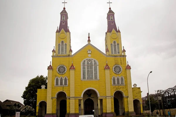 Igreja de São Francisco, Castro, Chile — Fotografia de Stock