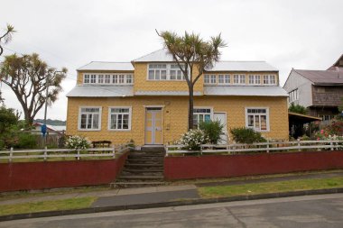 Curaco de Velez, Şili, geleneksel ev