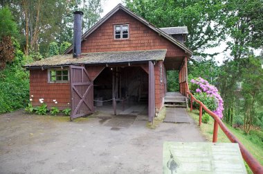 Blackshit house Frutillar, Şili, Alman Müzesi'nde