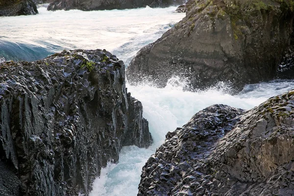 Petrohue vodopády, chile — Stock fotografie