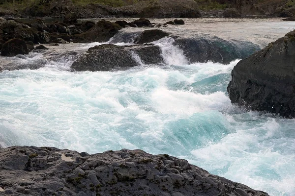 Petrohue vodopády, chile — Stock fotografie