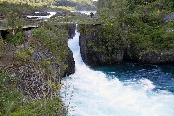 Cascades de petrohue, le chili — Photo