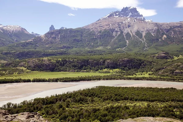 Cerro Castillo pico rochoso, Chile — Fotografia de Stock