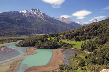 Patagonia landscape, Chile clipart