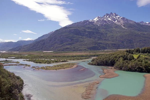 Patagonie krajina, Chile — Stock fotografie