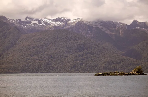 Landenge von ofqui, Patagonien, Chili — Stockfoto