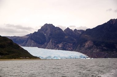 San Rafael Glacier, Patagonia, Şili
