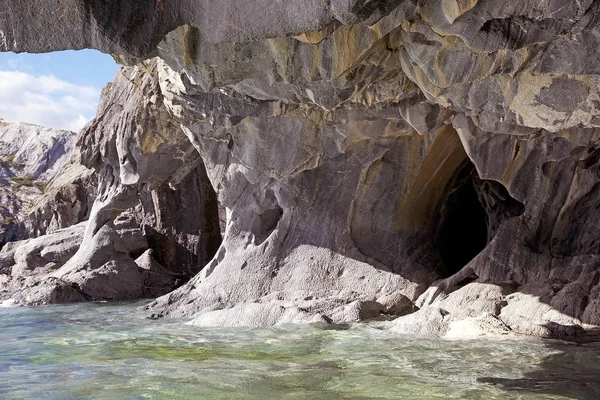 Grottes au lac General Carrera, Patagonie, Chili — Photo