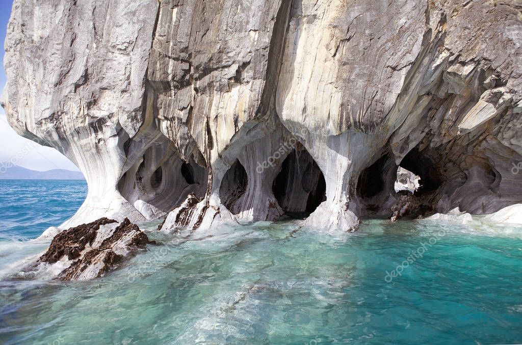 The Marble Cathedral At The General Carrera Lake Patagonia Chile