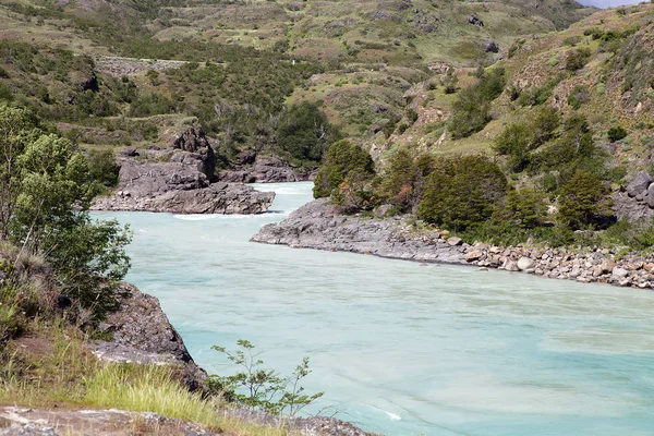 Nef 河，智利 — 图库照片