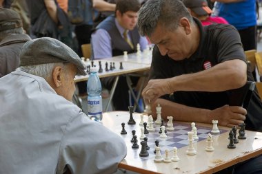 Chess in Plaza de Armas, Santiago, Chile