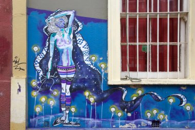 Murales Valparaiso, Şili 'de