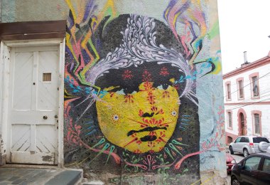 Murales Valparaiso, Şili 'de